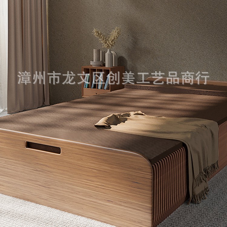 小户便携纸艺午休办公室单人风琴式折叠床午休风琴式伸缩多功能床