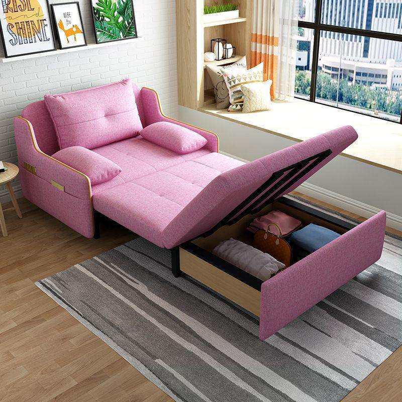 单人沙发床多功能两用可折叠客厅一体小户型坐卧网红款书房抽拉式