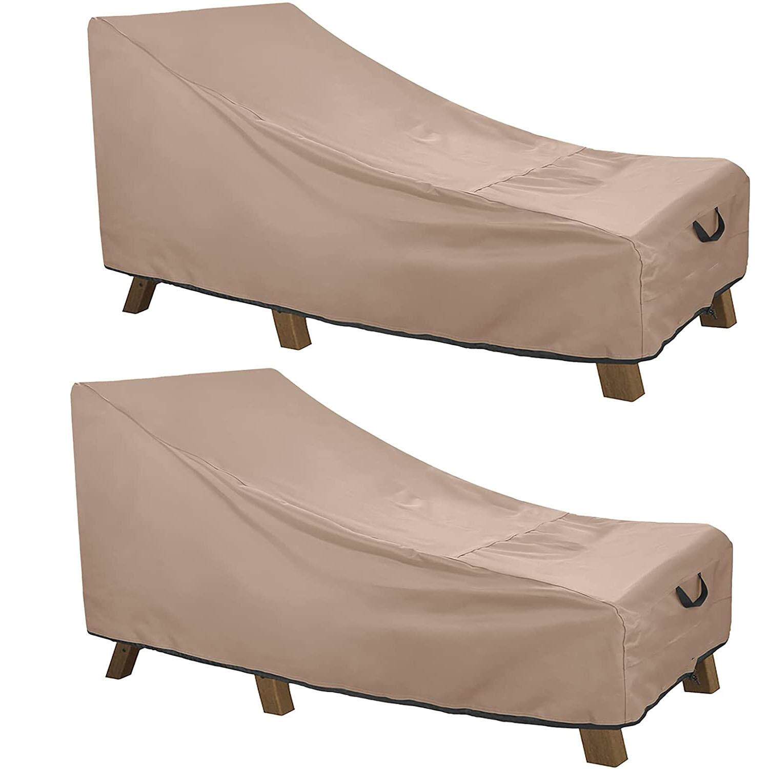 重型露台躺椅套贵妃椅套防水露台户外躺椅休闲椅套躺椅罩保护套