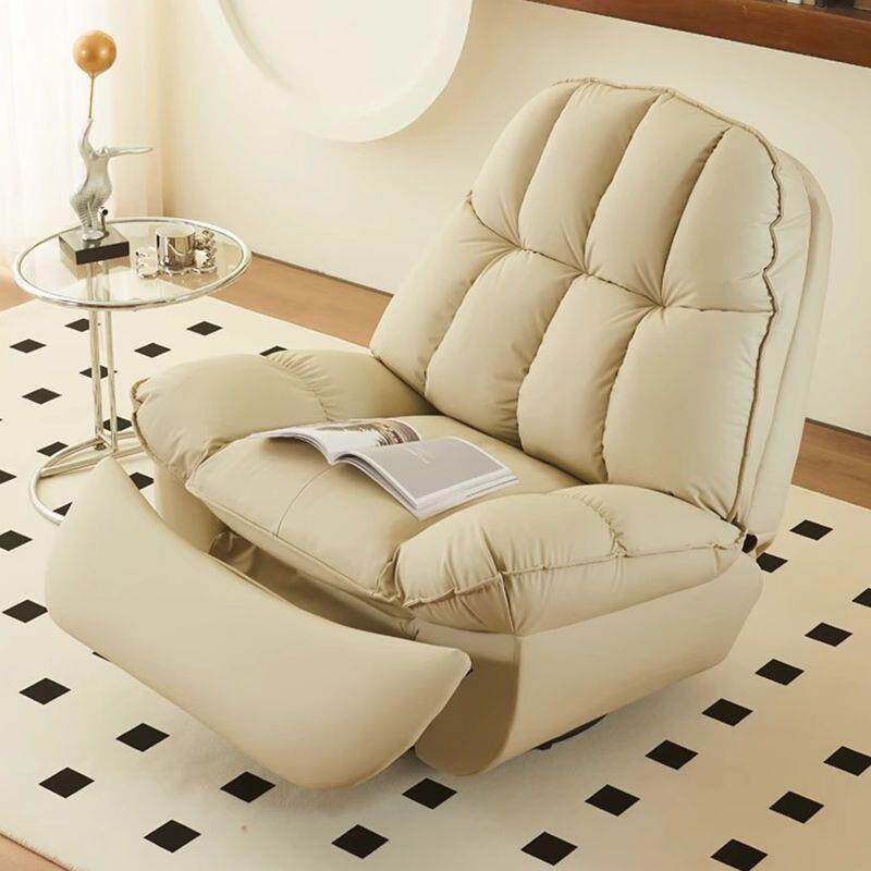 头等太空仓单人沙发客厅卧室电动躺椅懒人多功能摇椅懒人沙发绢花