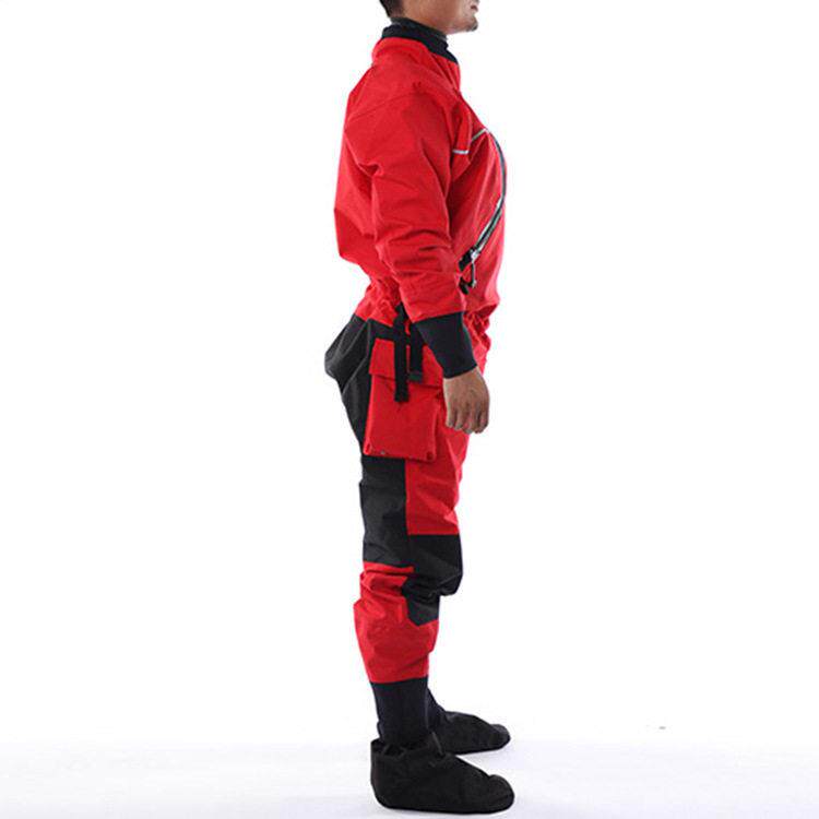 防汛抢险干式水域救援服水上营救防寒救生衣消防应急干式服