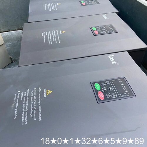 英威腾变频器55kw/75kw重载机处理有十几台成色如图