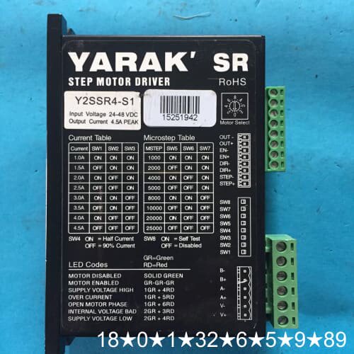 信浓YARAK二相步进驱动器Y2SSR4-S1，，二