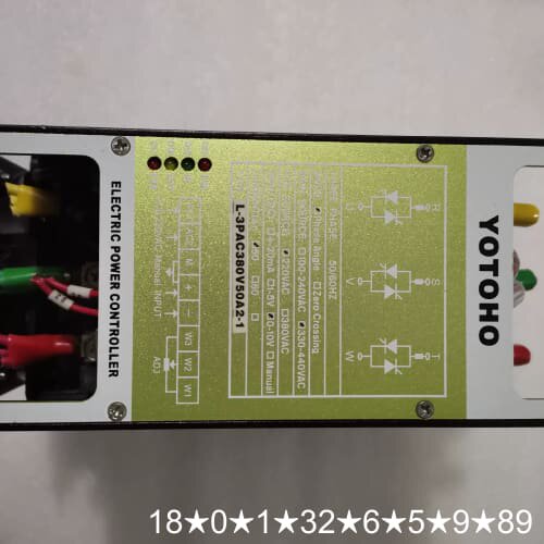 L-3PAC380VV50A2-1 台湾YOTOHO可控硅电