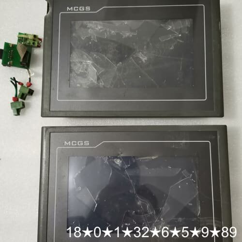 昆仑通泰触摸屏TPC7062K两张，触摸都是，一张面框破