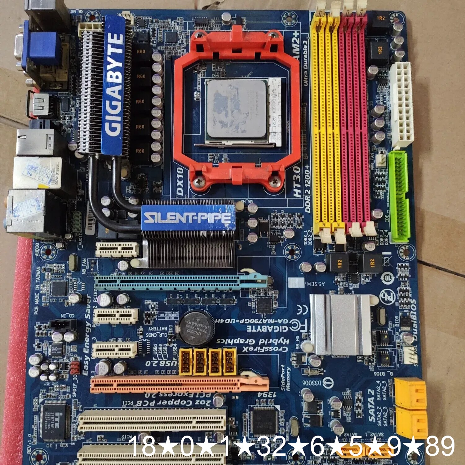 主板GA-MA790GP－UD4H集显豪华大板AM2/A