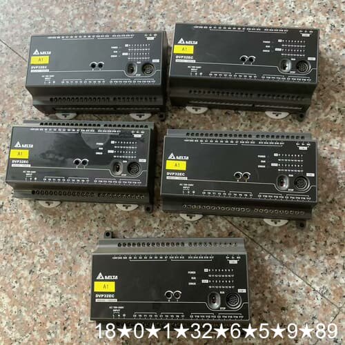 PLC-DVP32EC00R3 有5个 件