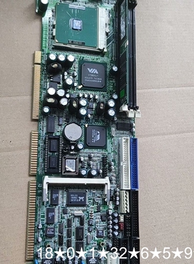 台湾广积工控机主板 IB780 VT8601T 双网口成