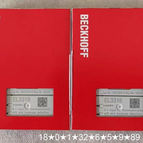 BECKHOFF EL3318带码 模块 片
