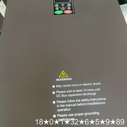 英威腾变频器110kw/132kw重载110kw的保好处