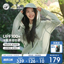 夏山系轻薄户外穿搭防紫外线防晒服外套 冰雾熊猫冰棒防晒衣女新款