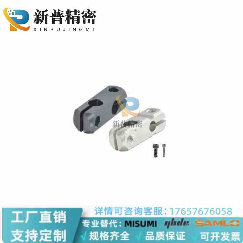 简易型支柱固定夹同径正交RDC21-D8-D10-D12-D15-D20-D25-D30-D35