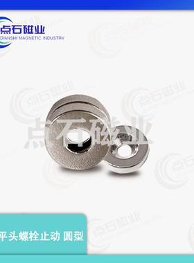 强力磁铁圆型平头螺栓NHXCC/NHXCC-S8/10/12/15/20/25/30-2/3/4/