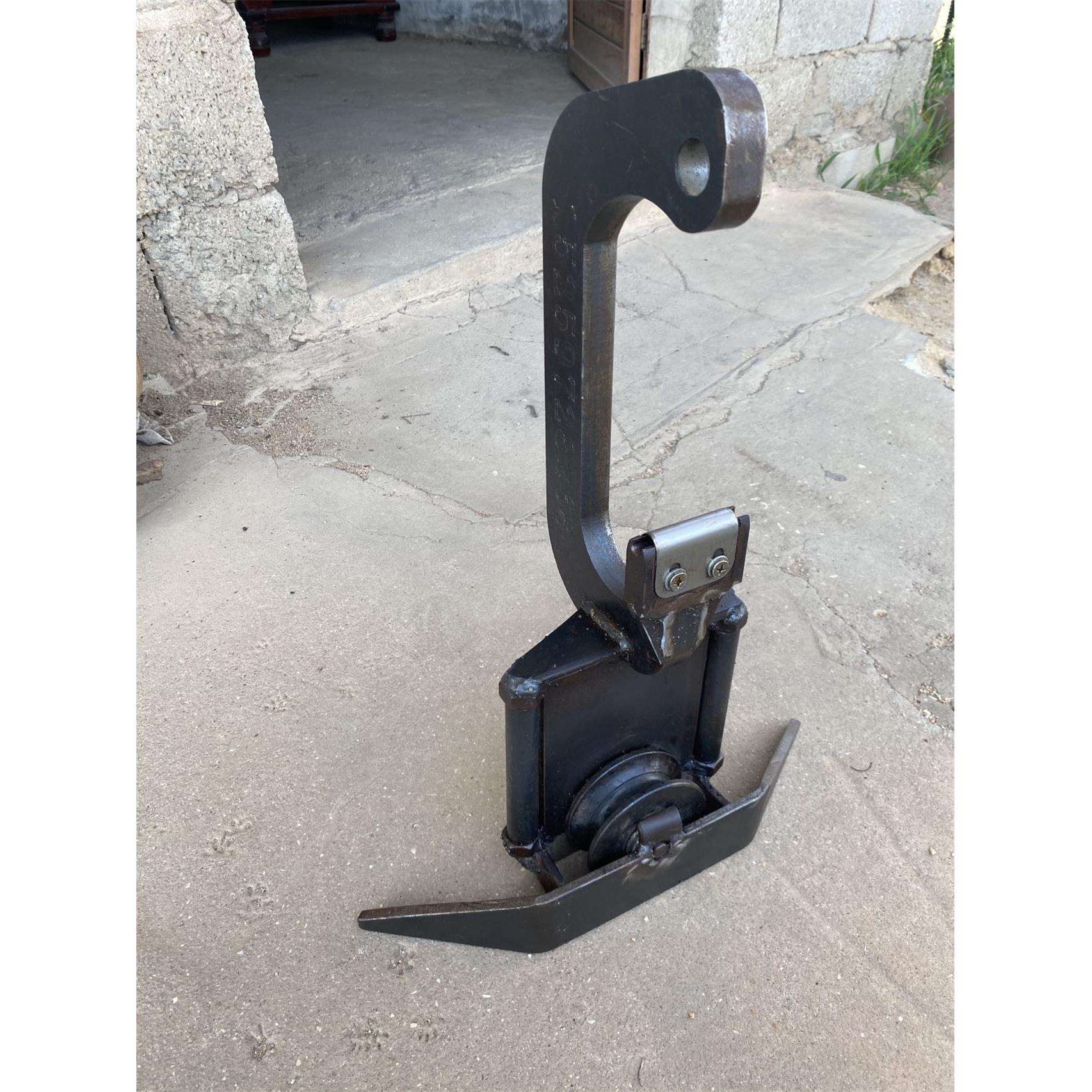 货运索道配件高空山地货运运输转弯飞机龙门架滑轮跑车挂钩垒德株