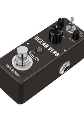 ROWIN电吉他单块效果器过载法兹失真延迟延时合唱颤音混响LEF3800