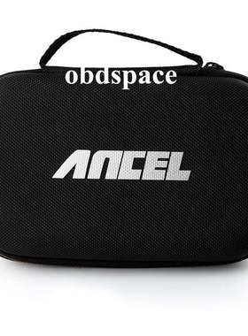 Ancel OBD2 AD210 AD310 AD410扫描仪便携式尼龙拉链OBD工具袋