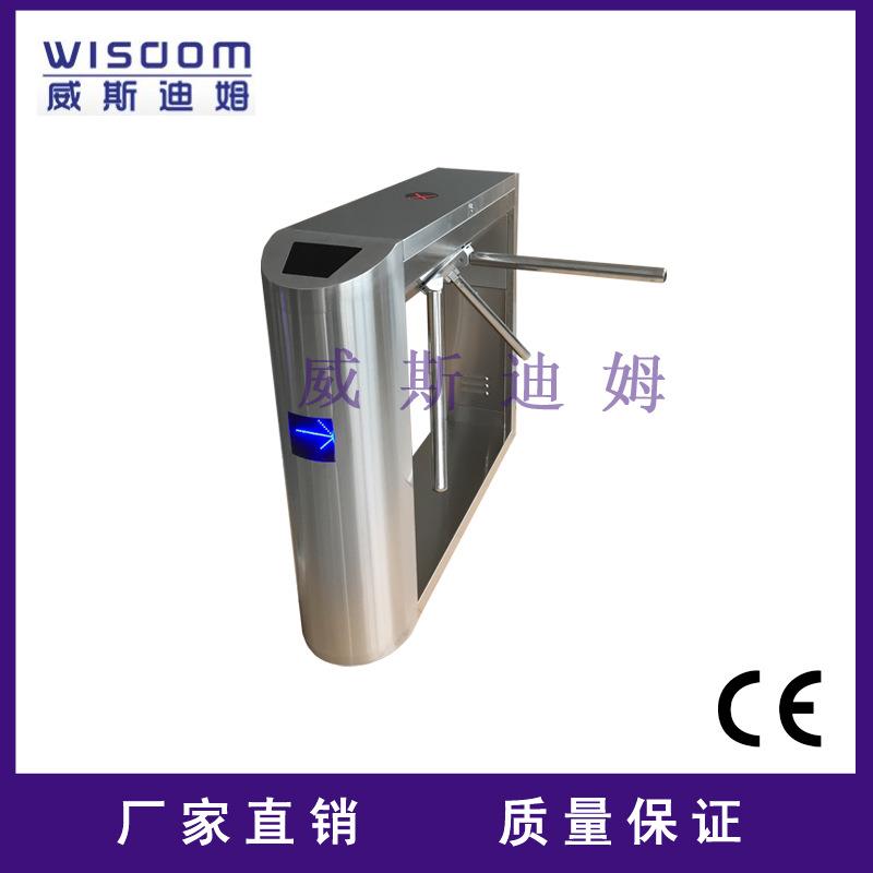 深圳厂家不锈钢防撞智能桥式三辊闸 工地人脸刷卡显示屏门禁系统