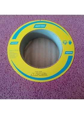 诺顿砂轮铬刚玉红色砂轮25A305*32*76.2 46K  300*32*76.2