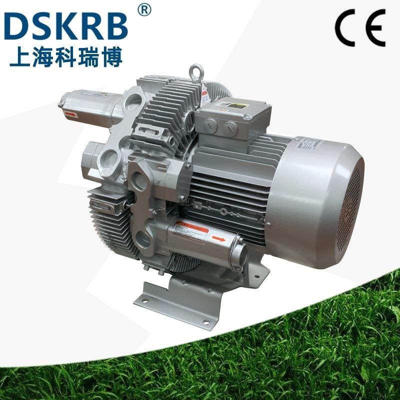 4RB620H36 3.3KW铝壳高精密侧风道高压风机旋涡气泵 气环式真空泵