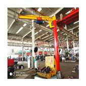 简易无线遥控定柱式 0.5吨1T2t电动行走小吊车500KG移动式 电动