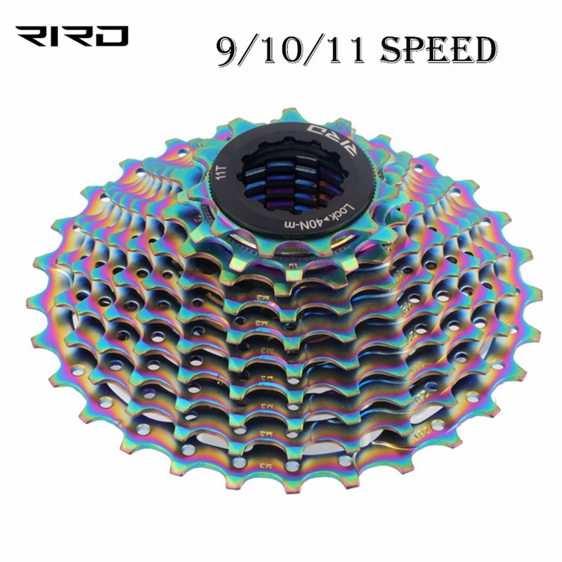 跨境批发公路折叠车自行车飞轮9/10/11S速电镀卡式塔轮高性价比