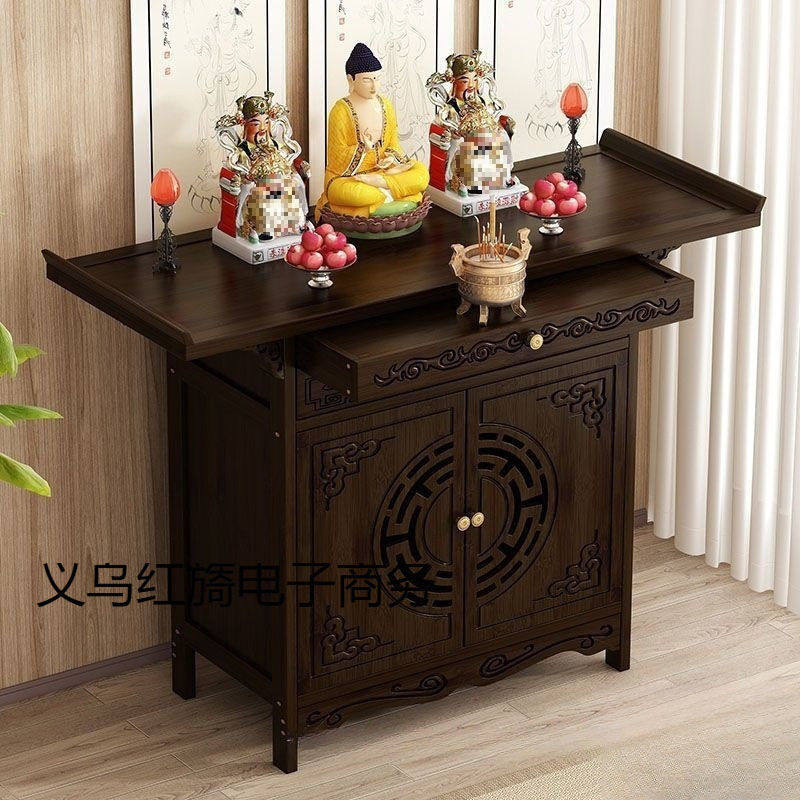 佛龛新中式立柜爷供桌神台佛台家用香案佛像观音菩萨供奉柜子,住宅家具,供桌,淘宝优惠券,粉丝福利购,淘宝优惠卷