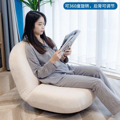 懒人沙发单人女生可爱日式可躺可睡榻榻米座椅房间小沙发卧室椅子