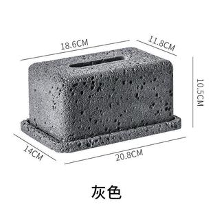 个性 .纸巾盒北欧ins收纳创意抽纸盒餐厅茶几时尚 客厅家用民宿专用