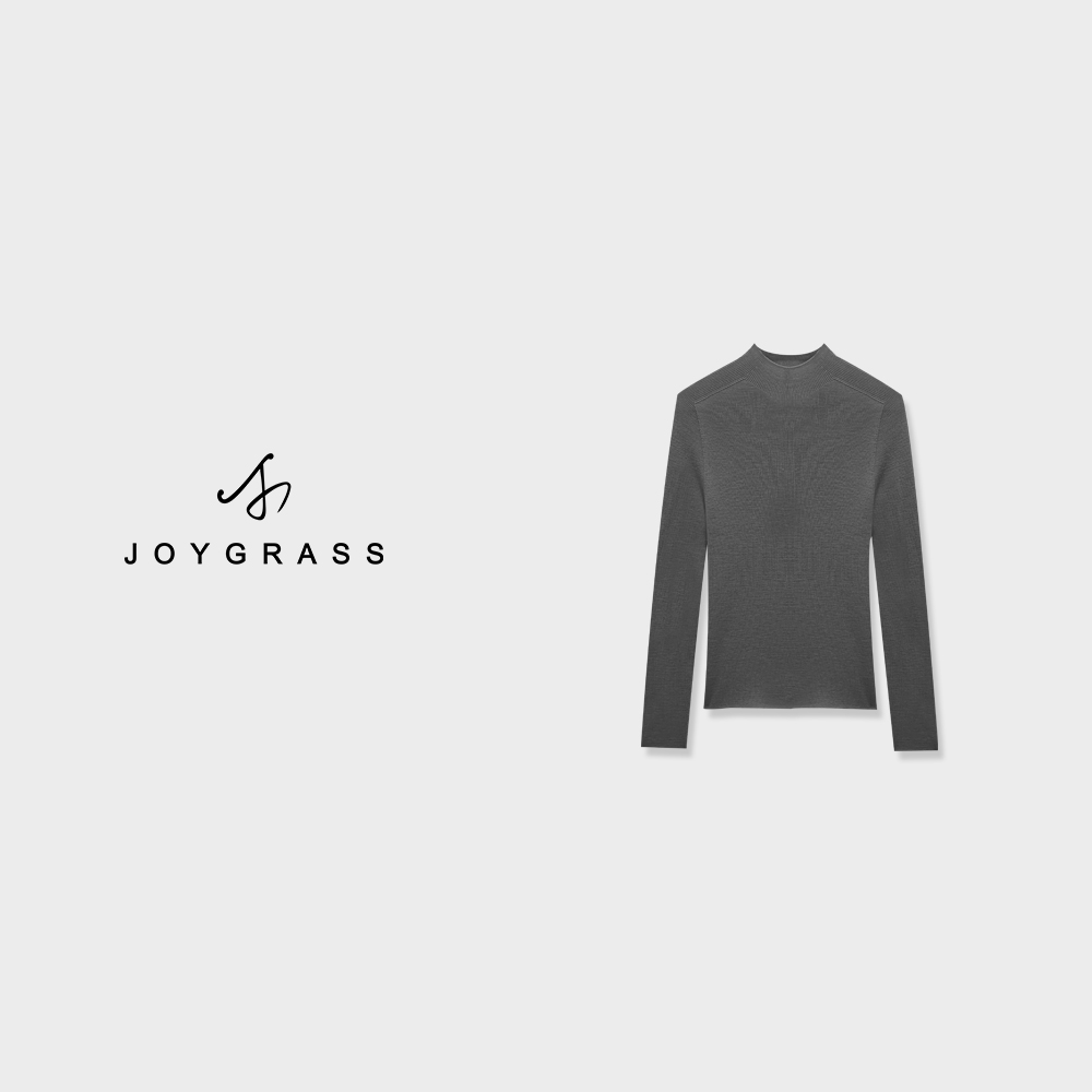 【浮世叠光·缎芒】艺术通勤针织衫Z-07019