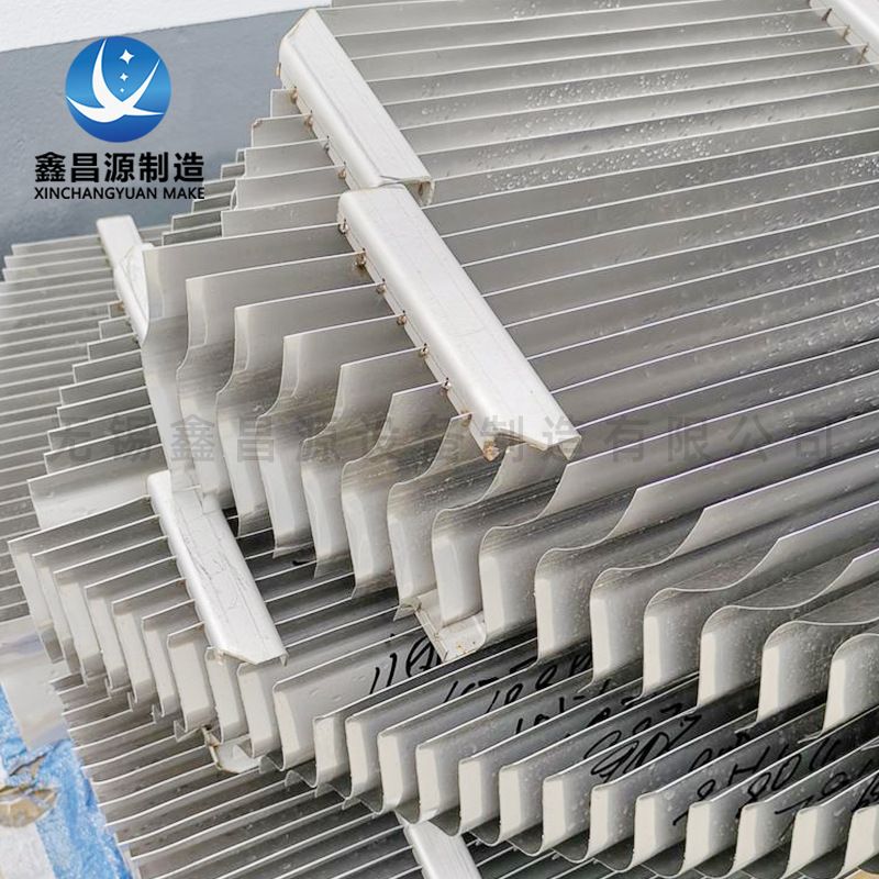 不锈钢除雾器耐高温防腐C276合金除沫器1.4529脱硫塔折流除雾装置