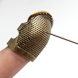 顶针指套 手指顶针箍针线活缝纫工具 家用手缝特厚老式 加厚手指套