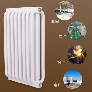 钢制弧管散热器暖气片蒸汽专用弧管二柱弧三柱弧四柱电厂专用