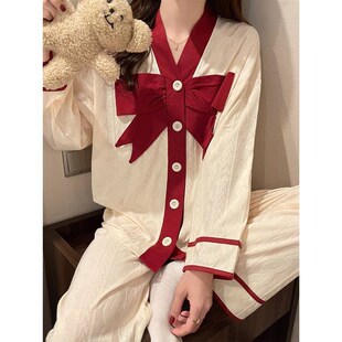 8月份9 7薄款 网红月子服女春秋季 纯棉产后哺乳孕妇睡衣产妇春夏T季