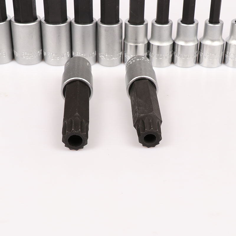 内12角梅花套筒旋具12花风批头 M18换帕萨特后轮轴承工具压批套筒