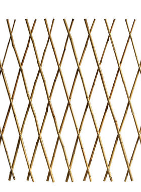 户外伸缩竹篱笆拉网栅栏围栏庭院护栏隔断菜园竹竿花园植物爬藤架