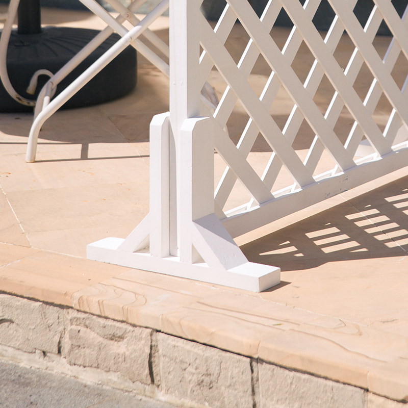 防腐木栅栏白色网格片阳台壁挂隔断花架庭院室外围护栏杆爬藤花架,个性定制/设计服务/DIY,明信片定制,淘宝优惠券,粉丝福利购,淘宝优惠卷