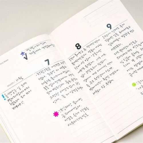 浮光分装 亲测好用!韩国thinksomething 日付数字胶带