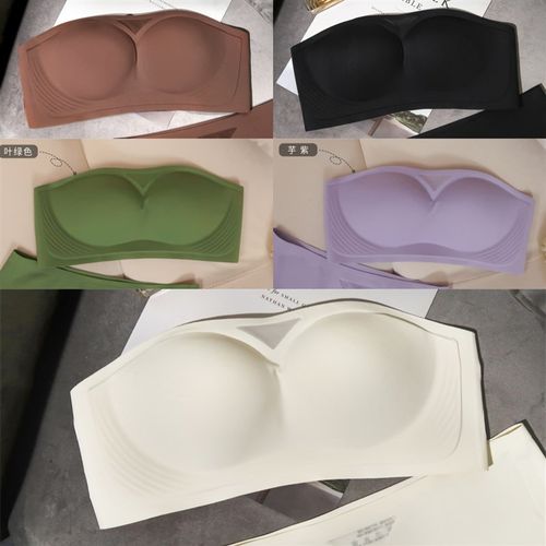 亲测不掉!聚拢无肩带内衣!聚拢效果很好~很舒服!10级抗震