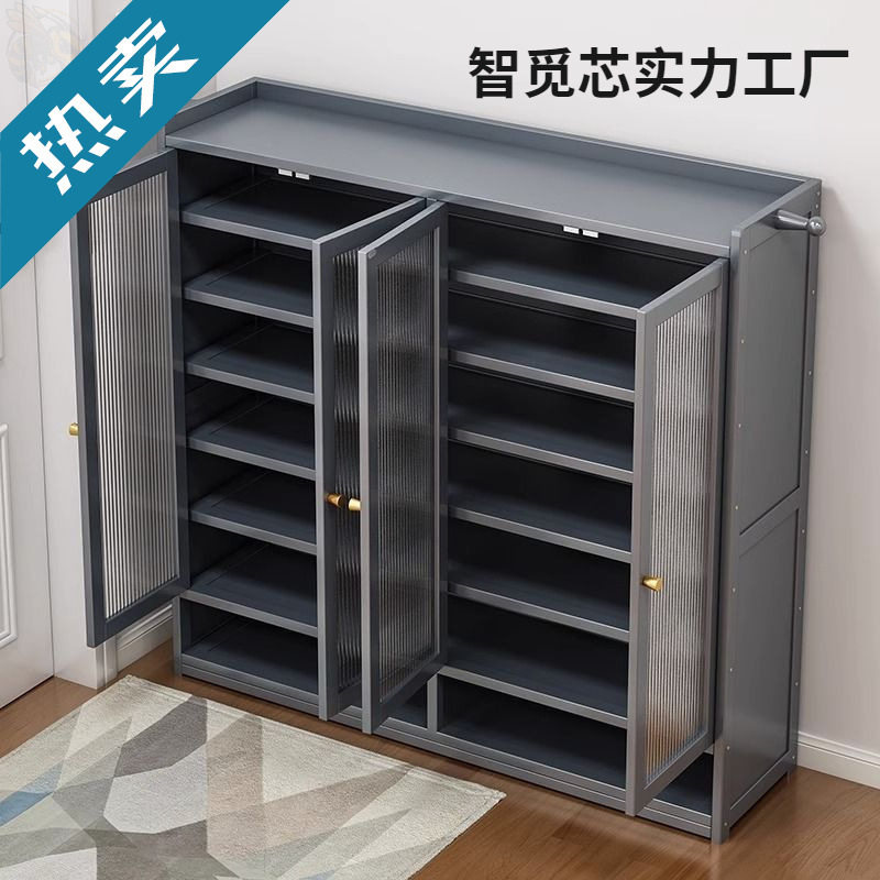 透明防尘大容量多层玄关鞋柜