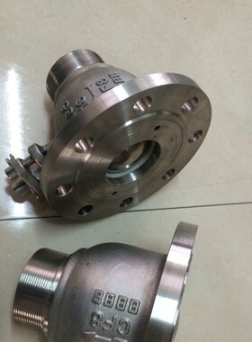 FQ41F-16P不锈钢反应釜放料球阀 卸料阀变径球阀不锈钢放料罐底阀