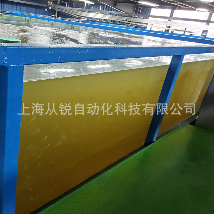 从锐新设计室内50㎡钓虾馆暂养循环水处理系统酒店海鲜暂养系统