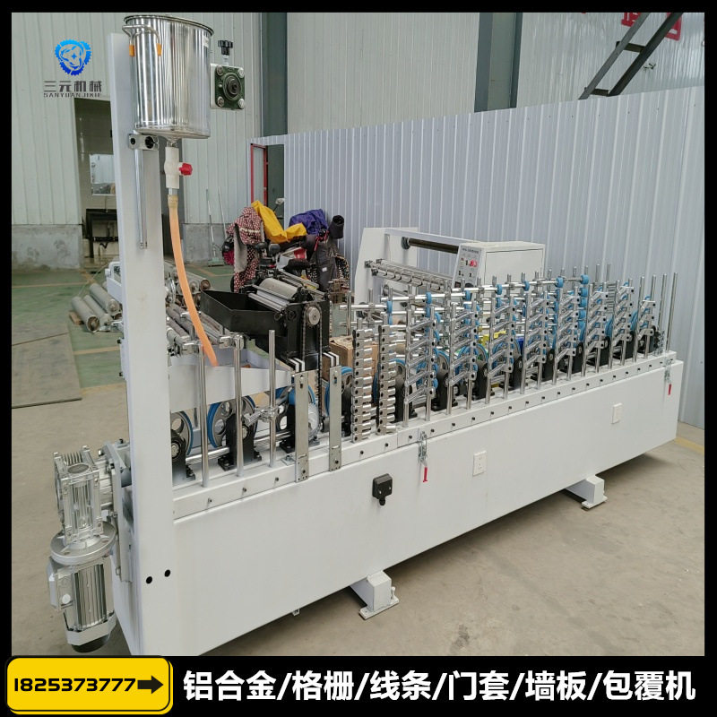 350型PET阳角线铝材包覆机