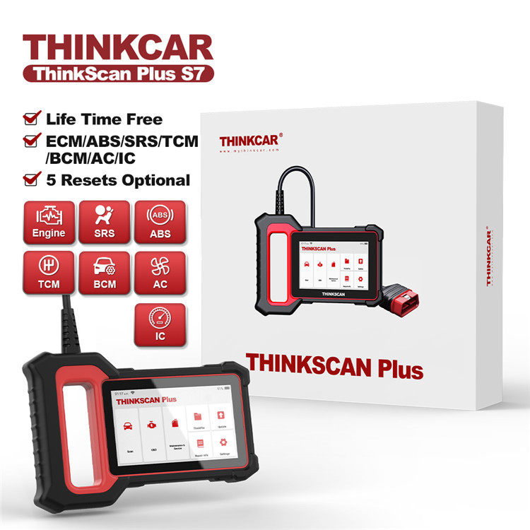 THINKCARThinkscanPlusS7汽车电脑故障扫描仪7系统诊断工具