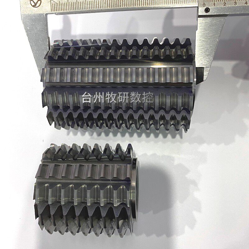 32x50Lx13孔合金滚刀M0.5M1.25M2切圆钨钢滚刀倒角滚刀切顶滚刀