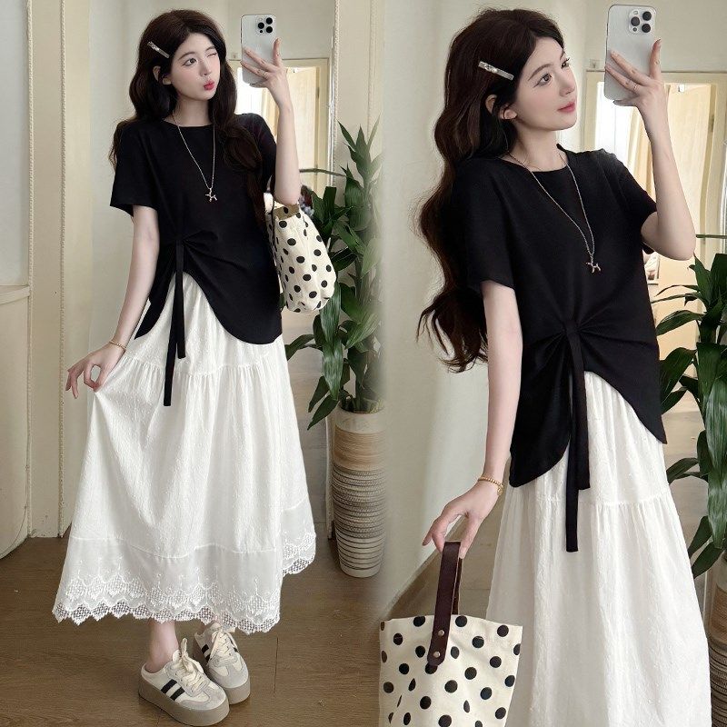 孕妇装夏装短袖上衣夏季半身裙时尚休闲怀孕M两件套夏天孕妇套装,孕妇装/孕产妇用品/营养,套装,淘宝优惠券,粉丝福利购,淘宝优惠卷