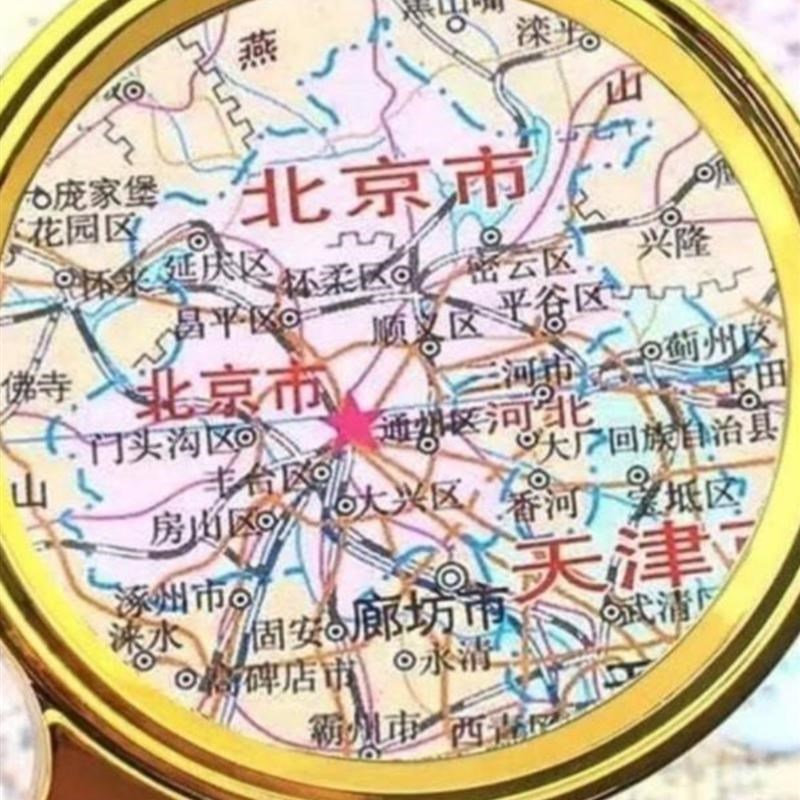 放大镜子100倍纯正高清防爆放大镜80倍S高倍手持式老人儿