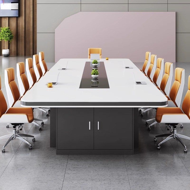 会议桌办公桌长桌会议室培训桌椅组合简约现代长条桌子大型洽谈桌,商业/办公家具,会议桌,淘宝优惠券,粉丝福利购,淘宝优惠卷