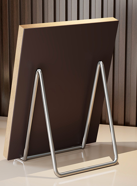 玄关相框支架奖牌展示架画框照片摆台支撑收纳平板电脑放置架