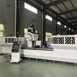 工业铝型材加工设备新能源汽车金属异型材三轴数控加工中心光机