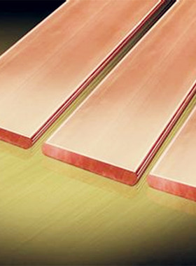 TU2无氧铜排 导电小铜排 8mmTU2无氧紫铜杆 C1100紫铜排